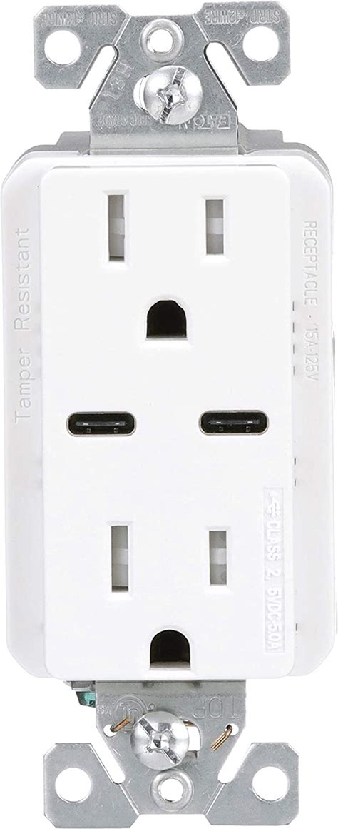 15w usb charger in electrical box|eaton trusbc15w.